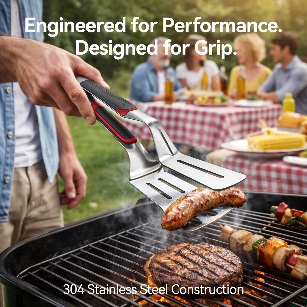 已改2-𝒊𝒏-1 𝑺𝒕𝒂𝒊𝒏𝒍𝒆𝒔𝒔 𝑺𝒕𝒆𝒆𝒍 𝑮𝒓𝒊𝒍𝒍 𝑺𝒑𝒂𝒕𝒖𝒍𝒂 & 𝑻𝒐𝒏𝒈𝒔 – 𝑯𝒆𝒂𝒗𝒚-𝑫𝒖𝒕𝒚 𝑩𝑩𝑸 𝑻𝒖𝒓𝒏𝒆𝒓 𝒘𝒊𝒕𝒉 𝑵𝒐𝒏-𝑺𝒍𝒊𝒑 𝑯𝒂𝒏𝒅𝒍𝒆