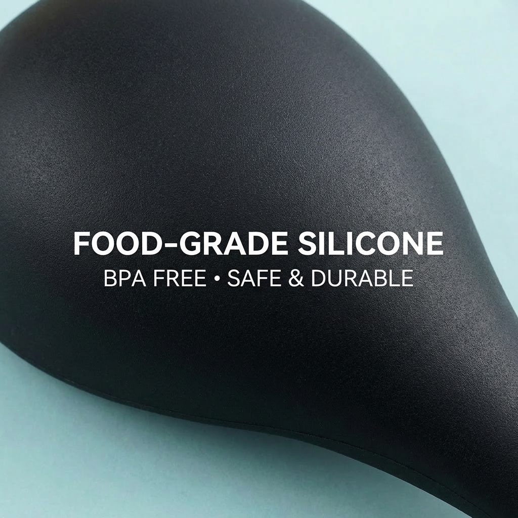 已改𝑴𝒖𝒍𝒕𝒊-𝑭𝒖𝒏𝒄𝒕𝒊𝒐𝒏 𝑺𝒊𝒍𝒊𝒄𝒐𝒏𝒆 𝑪𝒐𝒐𝒌𝒊𝒏𝒈 𝑺𝒑𝒐𝒐𝒏 – 𝑯𝒆𝒂𝒕 𝑹𝒆𝒔𝒊𝒔𝒕𝒂𝒏𝒕 𝑵𝒐𝒏-𝑺𝒕𝒊𝒄𝒌 𝑺𝒑𝒂𝒕𝒖𝒍𝒂 𝒘𝒊𝒕𝒉 𝑾𝒐𝒐𝒅𝒆𝒏 𝑯𝒂𝒏𝒅𝒍𝒆